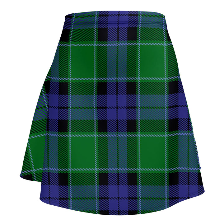Haldane Clan Badge Tartan Flared Skirt