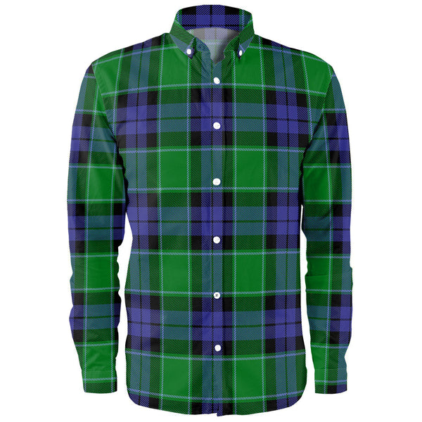 Haldane Clan Badge Tartan Long Sleeve Shirt