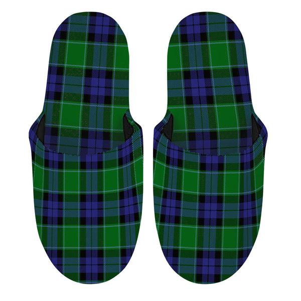 Haldane Clan Badge Tartan Mop Slippers