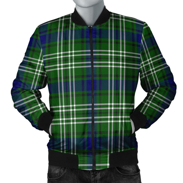 Haliburton Clan Badge Tartan Bomber Jacket