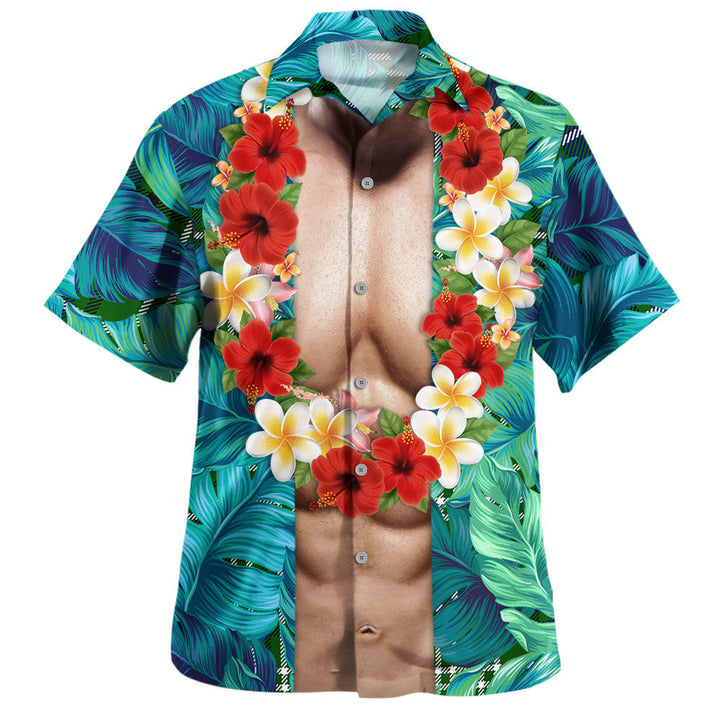 Haliburton Clan Badge Tartan Hawaiian Shirt Men and Women Funny Style