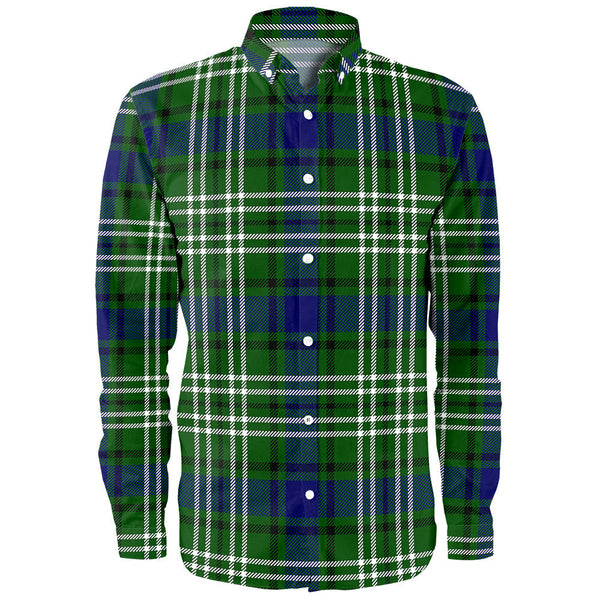Haliburton Clan Badge Tartan Long Sleeve Shirt