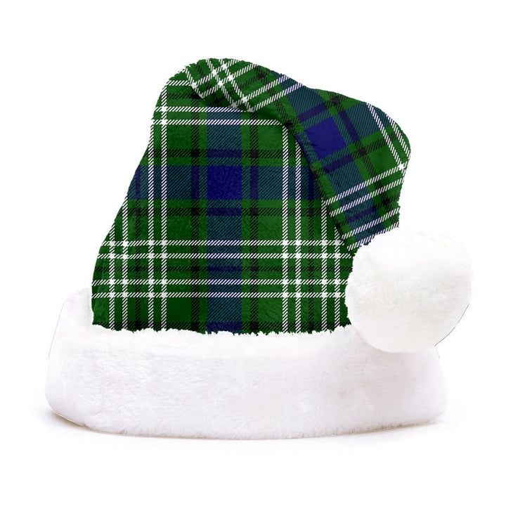 Haliburton Clan Badge Tartan Plush Christmas Hat