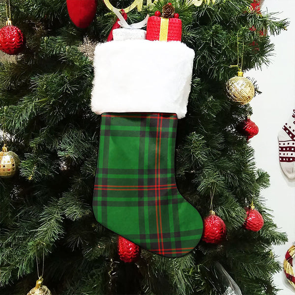 Halkett Clan Badge Tartan Christmas Stocking
