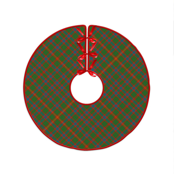 Hall Ancient Clan Badge Tartan Christmas Tree Skirt