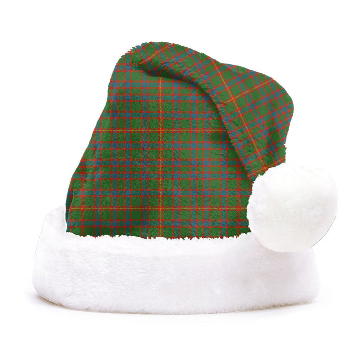 Hall Ancient Clan Badge Tartan Plush Christmas Hat