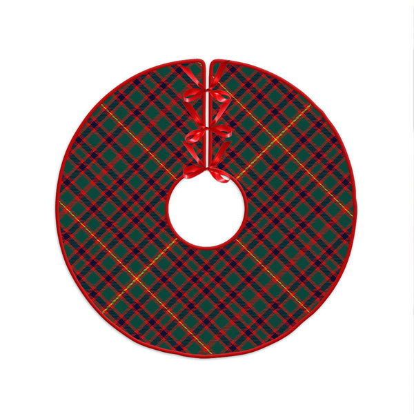Hall Modern Clan Badge Tartan Christmas Tree Skirt