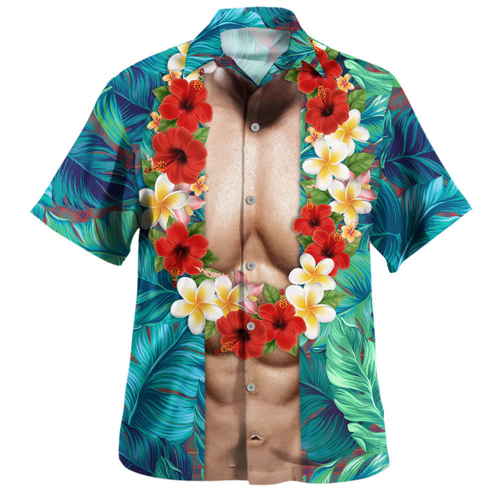 Hall Weathered Clan Badge Tartan Hawaiian Shirt Men and Women Funny Style