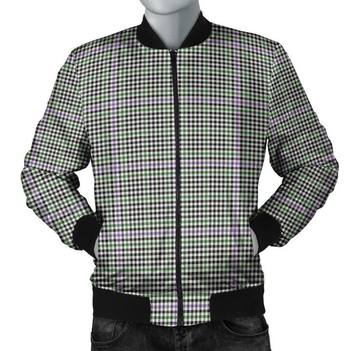 Halliday (Holliday) Ancient Clan Badge Tartan Bomber Jacket