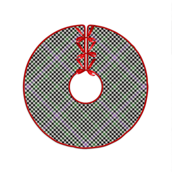 Halliday (Holliday) Ancient Clan Badge Tartan Christmas Tree Skirt