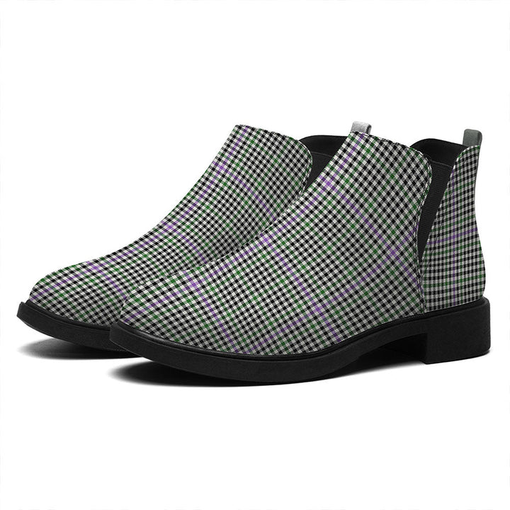 Halliday (Holliday) Ancient Tartan Flat Ankle Boots