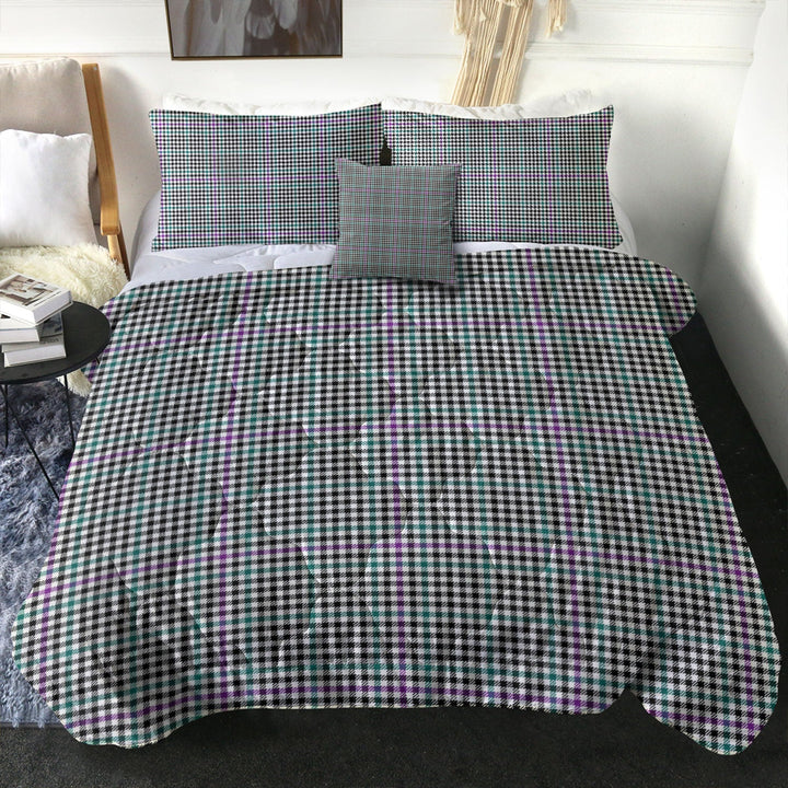 Halliday (Holliday) Modern Clan Badge Tartan Comforter
