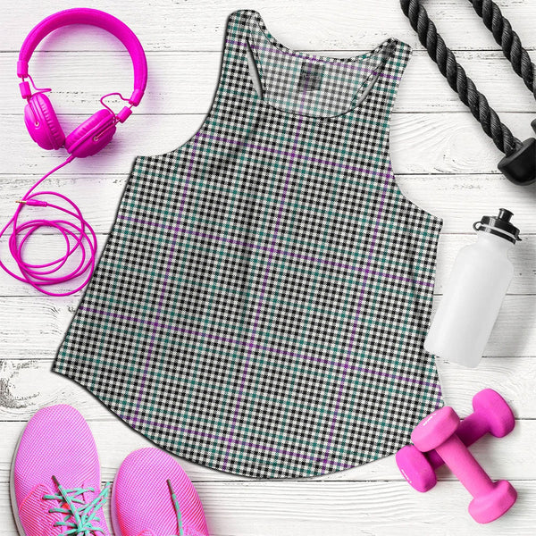 Halliday (Holliday) Modern Clan Badge Tartan Women Racerback Tank Top