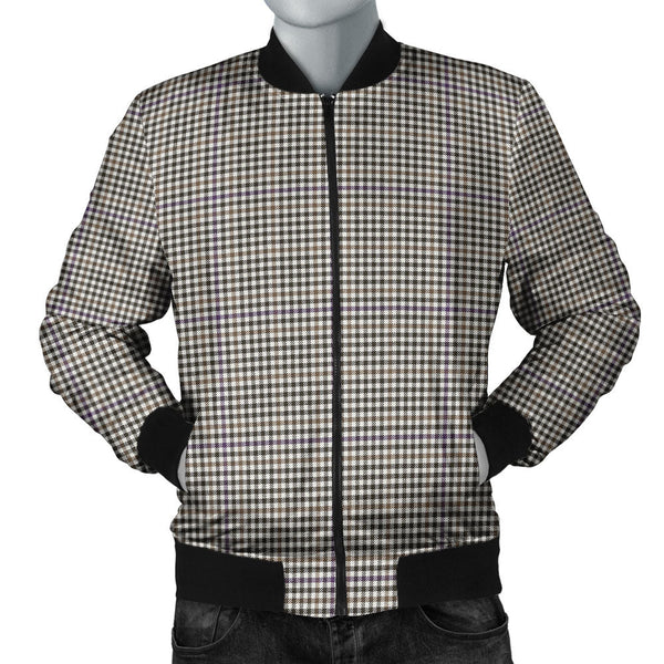 Halliday (Holliday) Weathered Clan Badge Tartan Bomber Jacket