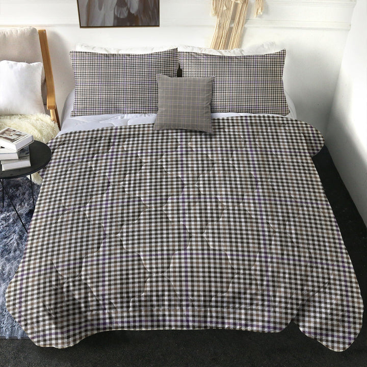 Halliday (Holliday) Weathered Clan Badge Tartan Comforter
