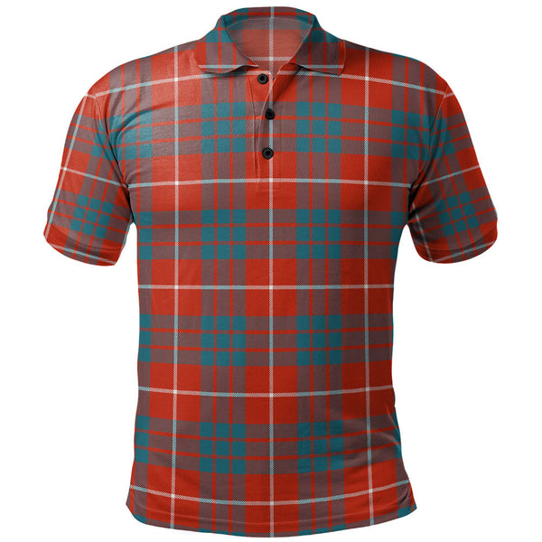 Hamilton Ancient Clan Badge Tartan Polo Shirt