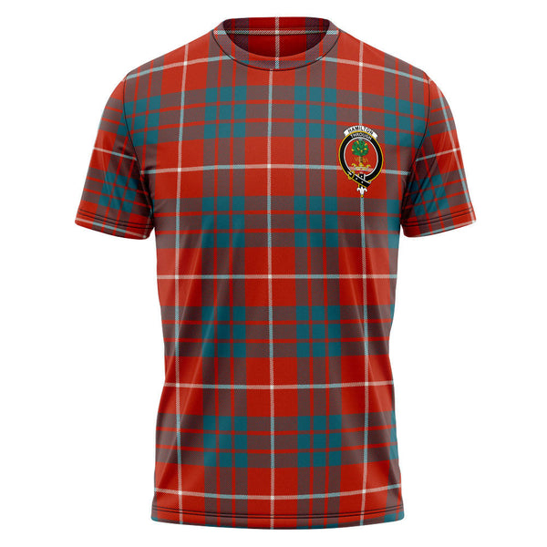 Hamilton Ancient Clan Badge Tartan T-Shirt