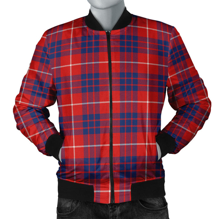 Hamilton Modern Clan Badge Tartan Bomber Jacket