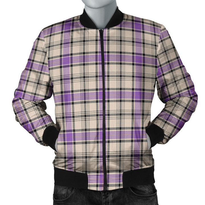 Haney Ancient Clan Badge Tartan Bomber Jacket