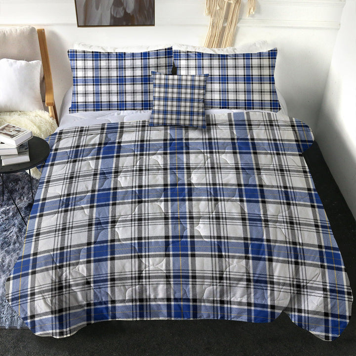 Haney Modern Clan Badge Tartan Comforter
