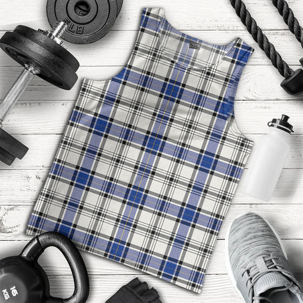 Haney Modern Clan Badge Tartan Men Tank Top