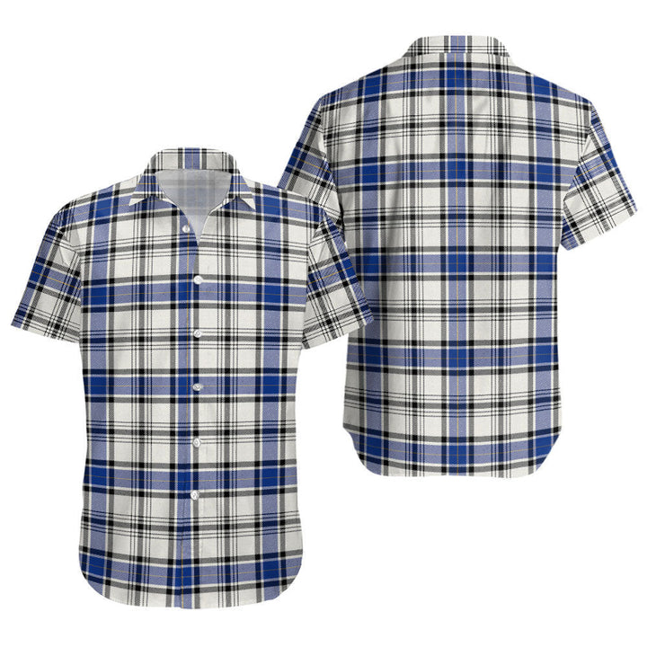 Haney Modern Clan Badge Tartan Short Sleeve Shirt