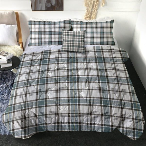 Haney Weathered Clan Badge Tartan Comforter