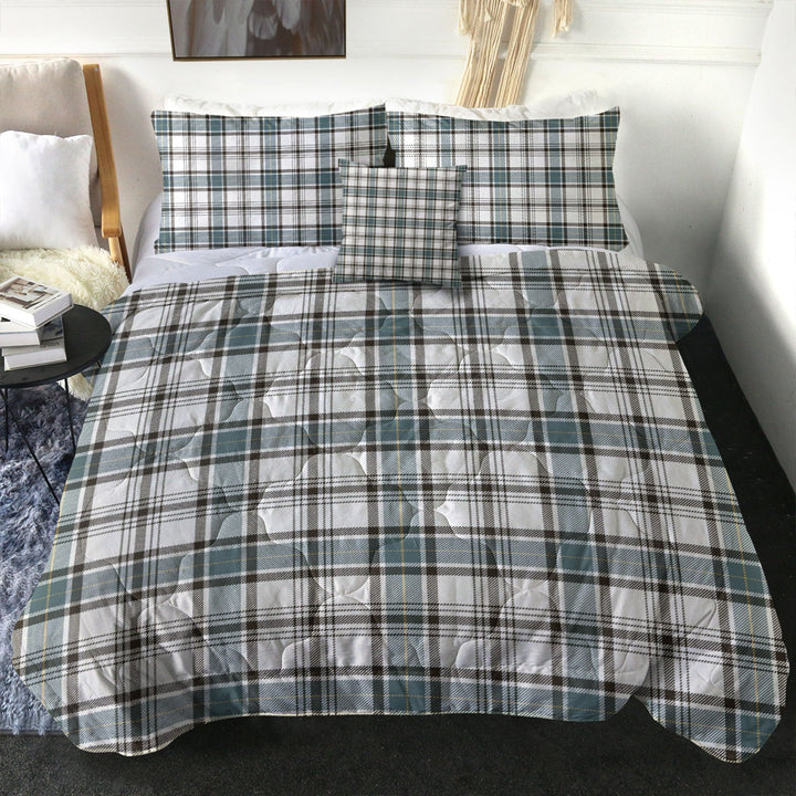 Haney Weathered Clan Badge Tartan Comforter