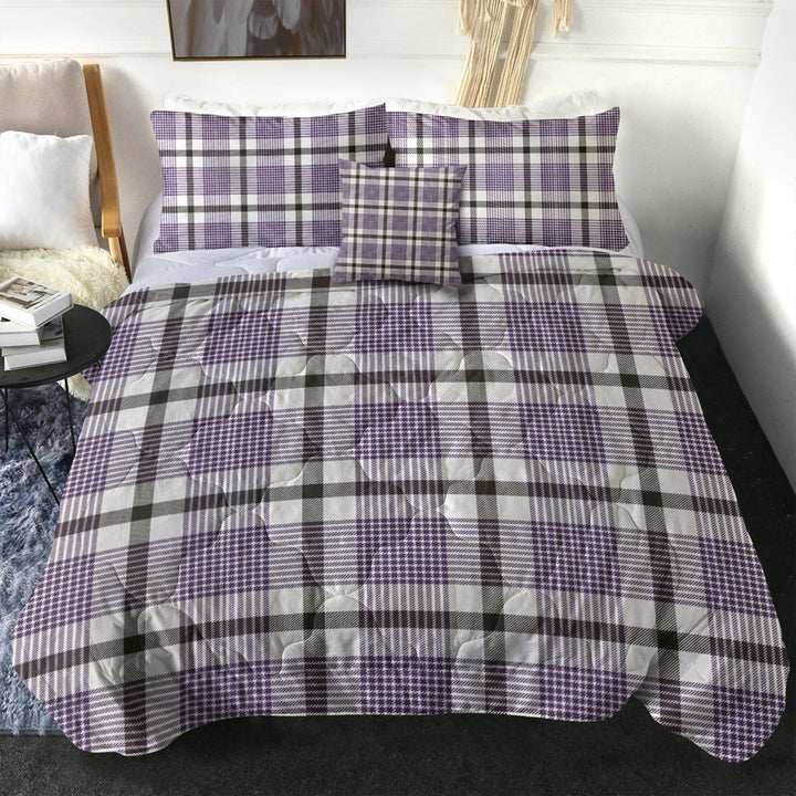 Hanna Weathered Tartan Comforter