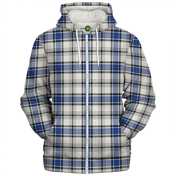Hannay (Haney) (Hanna of Sorbie) Modern Tartan Sherpa Hoodie