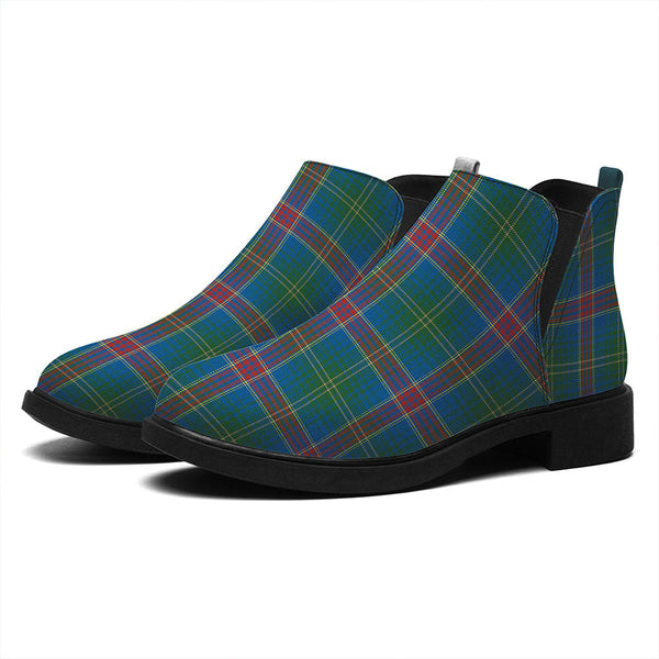 Hart Ancient Tartan Flat Ankle Boots