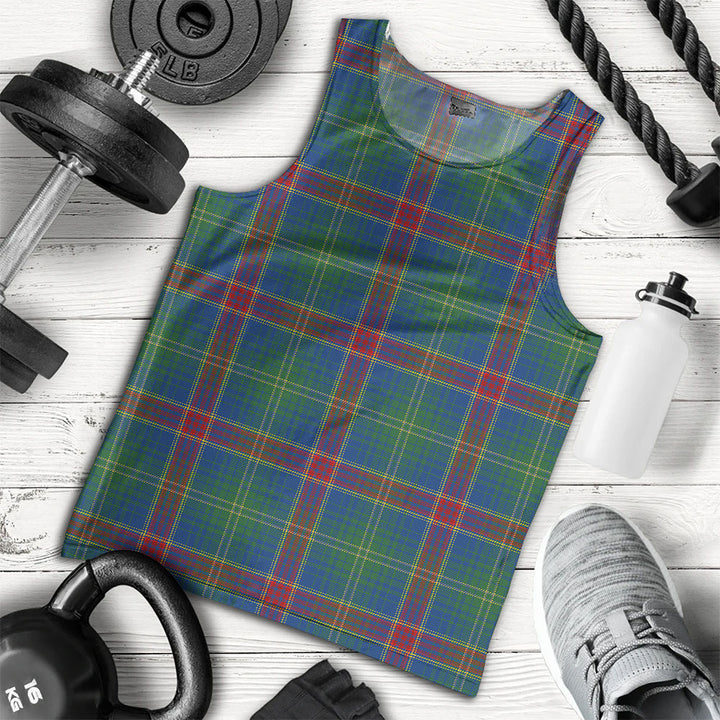 Hart Modern Clan Badge Tartan Men Tank Top