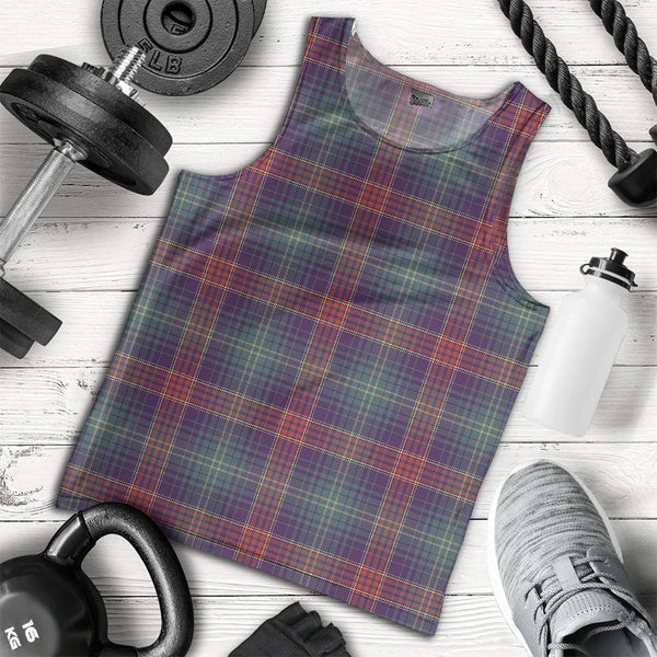 Hart Weathered Clan Badge Tartan Men Tank Top