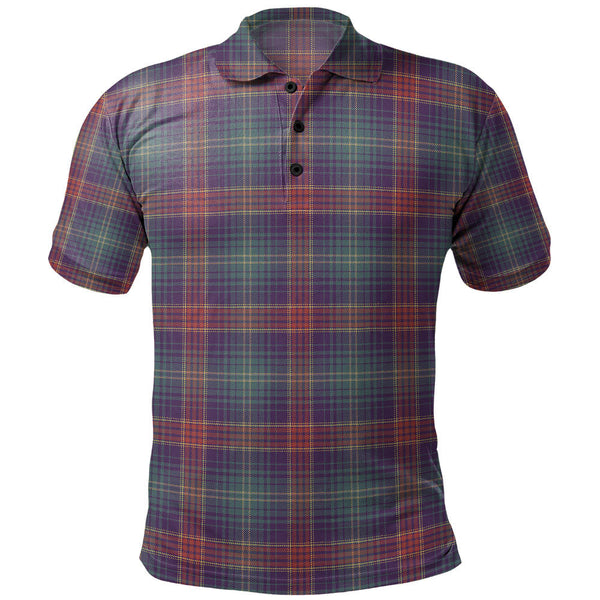 Hart Weathered Clan Badge Tartan Polo Shirt