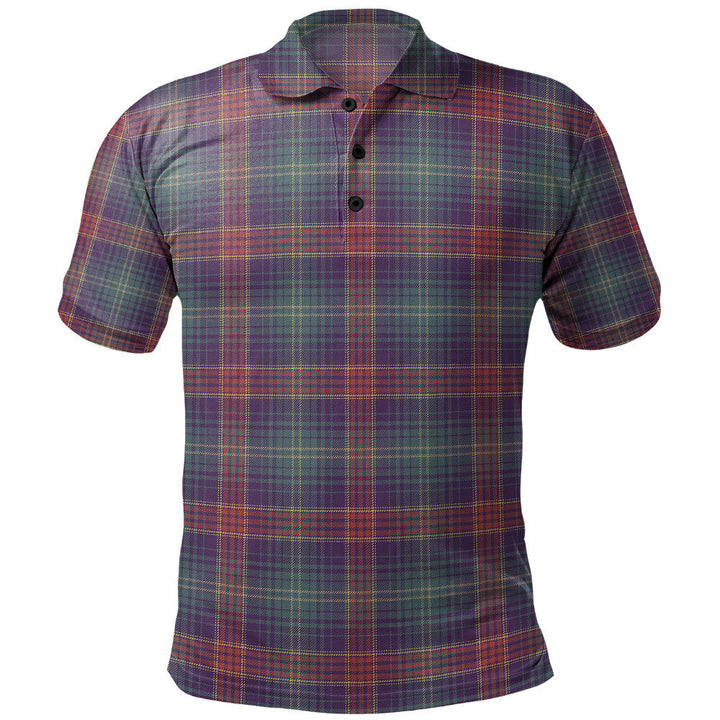 Hart Weathered Clan Badge Tartan Polo Shirt