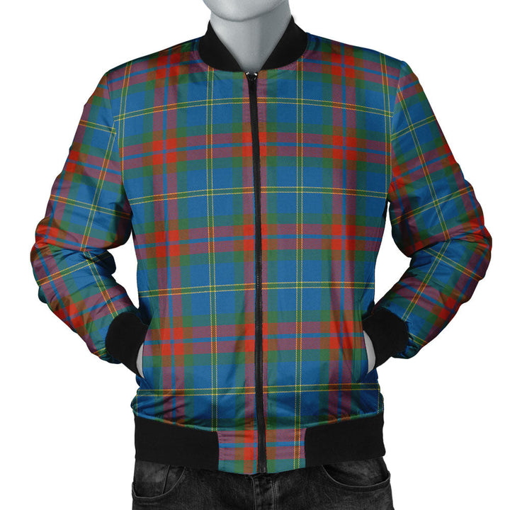 Harvey Ancient Clan Badge Tartan Bomber Jacket