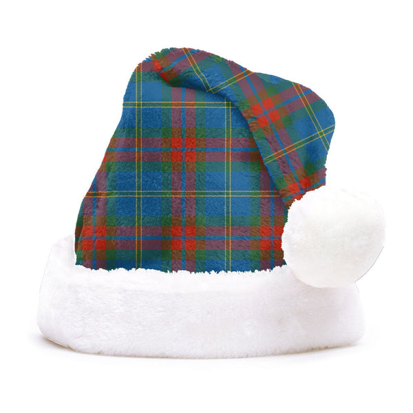 Harvey Ancient Clan Badge Tartan Plush Christmas Hat