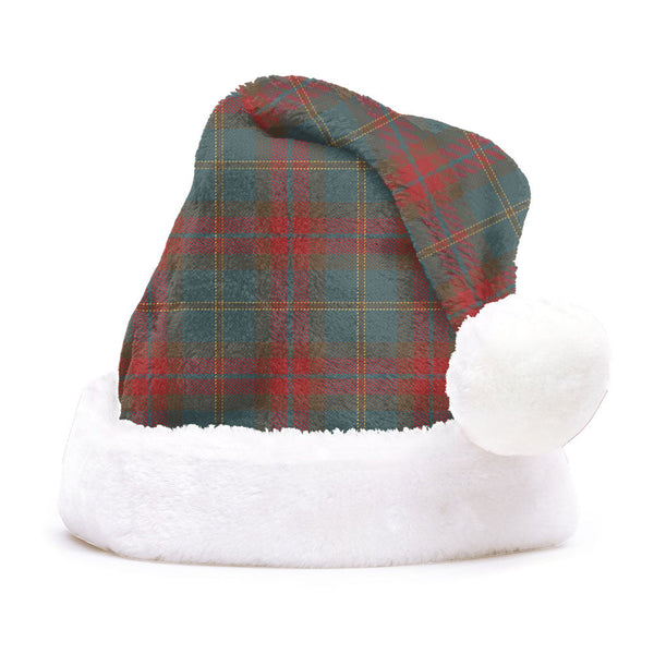 Harvey Weathered Clan Badge Tartan Plush Christmas Hat