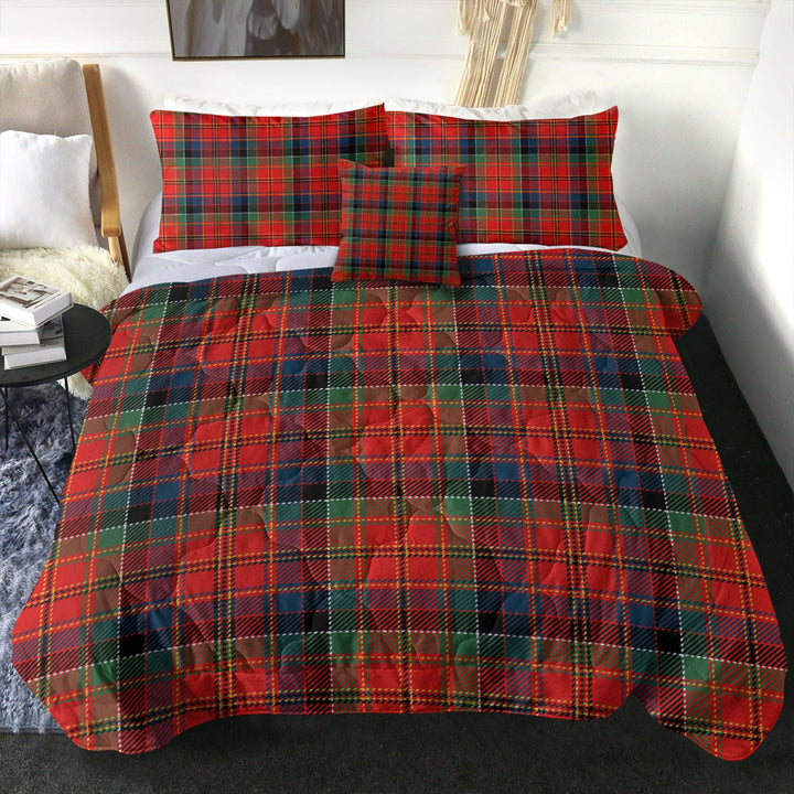 Hay and Leith Modern Clan Badge Tartan Comforter