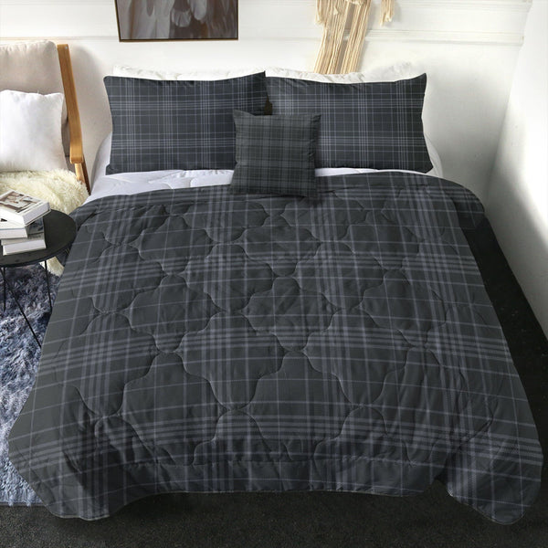 Hebridean Cairn Modern Tartan Comforter