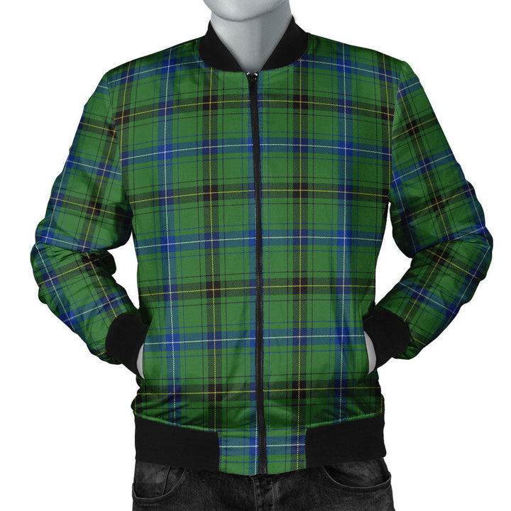 Henderson Modern Clan Badge Tartan Bomber Jacket