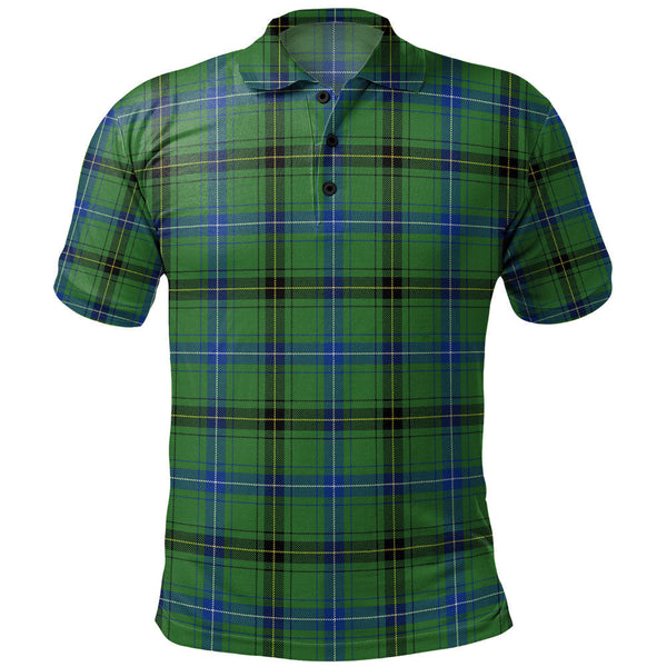 Henderson Modern Clan Badge Tartan Polo Shirt