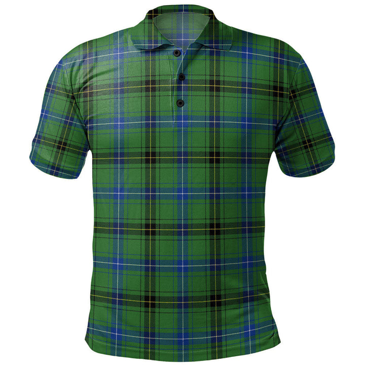 Henderson Modern Clan Badge Tartan Polo Shirt