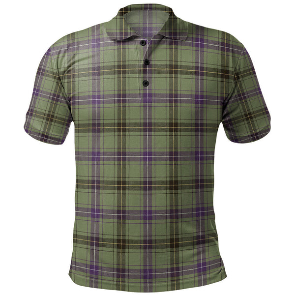 Henderson Weathered Clan Badge Tartan Polo Shirt