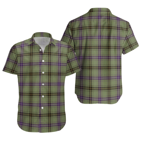 Henderson Weathered Clan Badge Tartan Short Sleeve Shirt