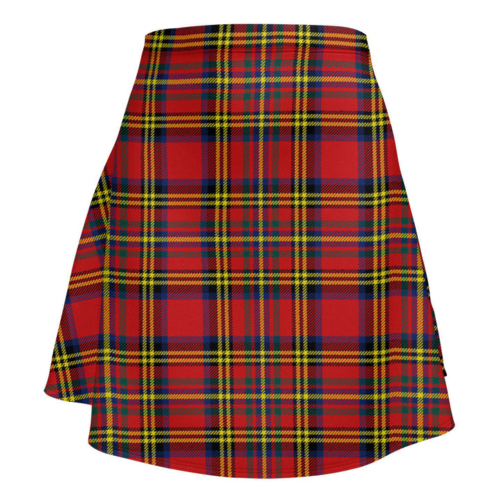 Hepburn Modern Clan Badge Tartan Flared Skirt