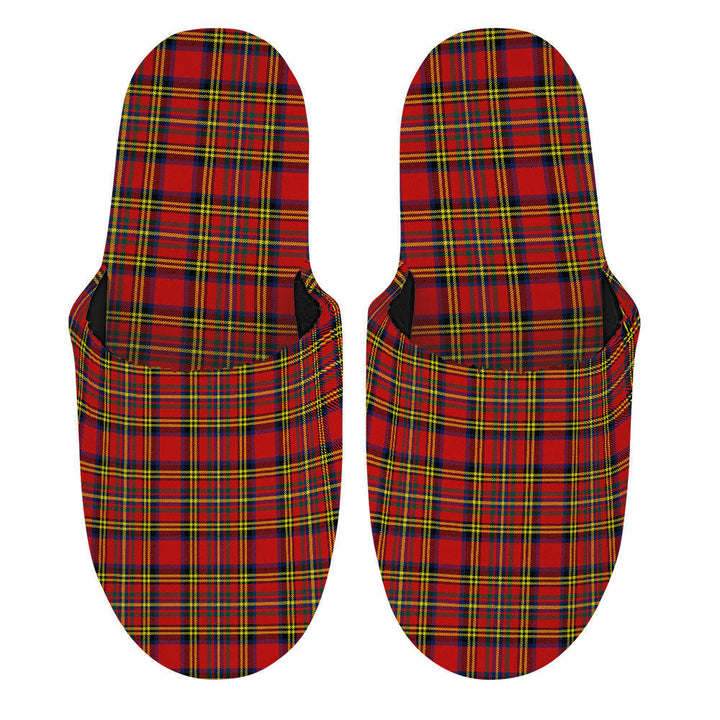 Hepburn Modern Clan Badge Tartan Mop Slippers