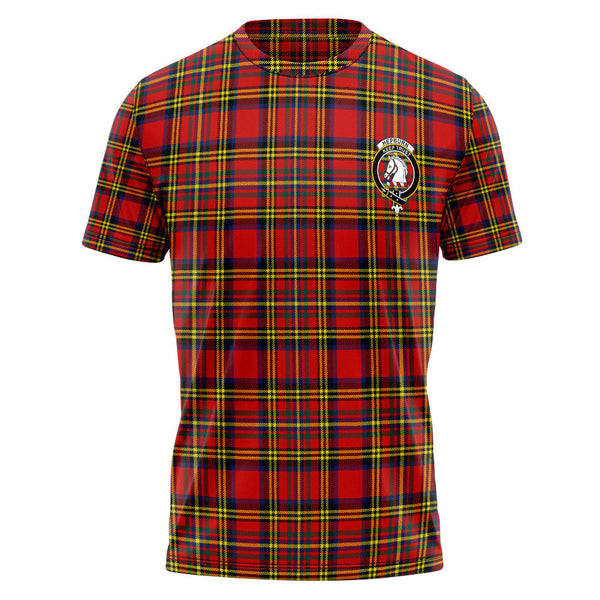 Hepburn Modern Clan Badge Tartan T-Shirt
