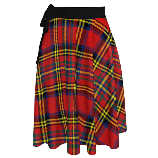 Hepburn Modern Tartan Wrap Skirt
