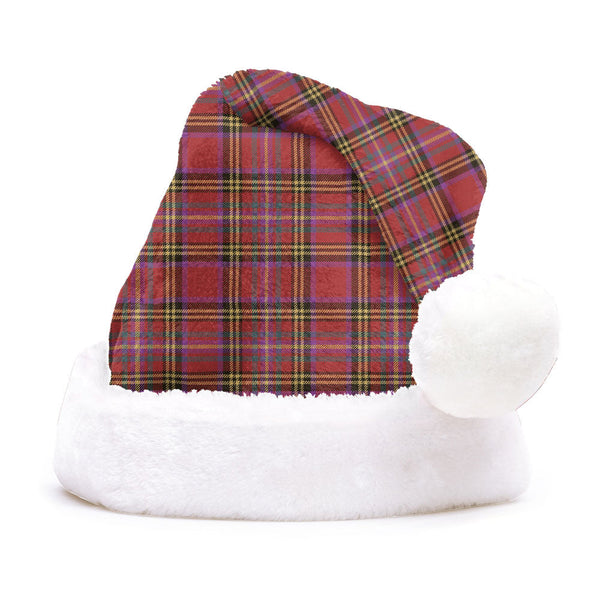 Hepburn Weathered Clan Badge Tartan Plush Christmas Hat
